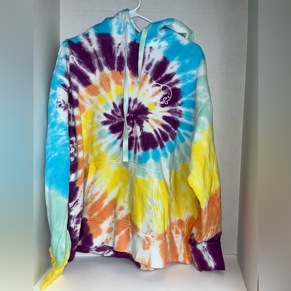 Ivory Ella Tie-dye Hoodie